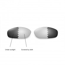 Walleva Transition/Photochromic Polarized Replacement Lenses For Ray-Ban RB4115 Sunglasses
